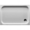 Receveur de douche rectangulaire D-CODE blanc 1200x800x85mm