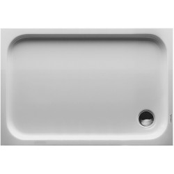 Receveur de douche rectangulaire D-CODEavec antidérapant blanc 1200x800x85mm