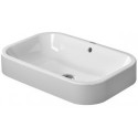 Vasque à poser HAPPY D.2avec débordement o trou B 600x400mm geschl o trouwe