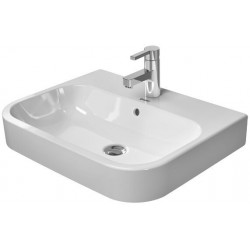 Vasque à poser HAPPY D.2avec débordement trou B 600x460mm geschl 1 trouwe