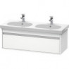 Meuble sous-vasque KETHO 455x1150x410mm blanc mat