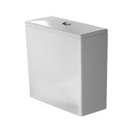 Réservoir de chasse DURASTYLE 390x170mm connexion bas gauche blanc