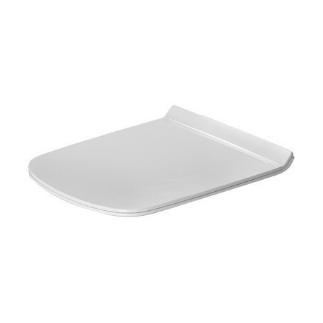 Abattant WC DURASTYLE avec fermeture amortie amovible blanc