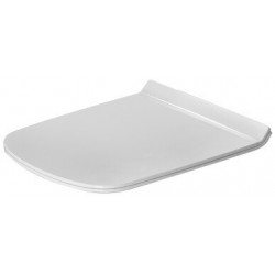 Abattant WC DURASTYLE avec fermeture souple allongé amovible