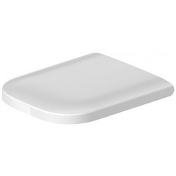 Abattant WC HAPPY D.2 avec fermeture amortie amovible blanc