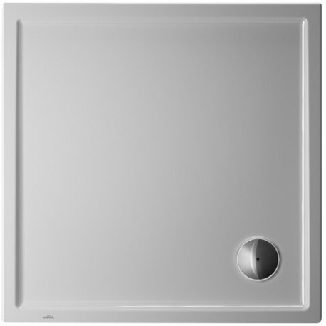Receveur de douche-DW STARCK SLIMLINEavec antidérapant 800x800x45mm blanc