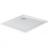 Receveur de douche-DW STARCK SLIMLINE 900x900x45mm blanc