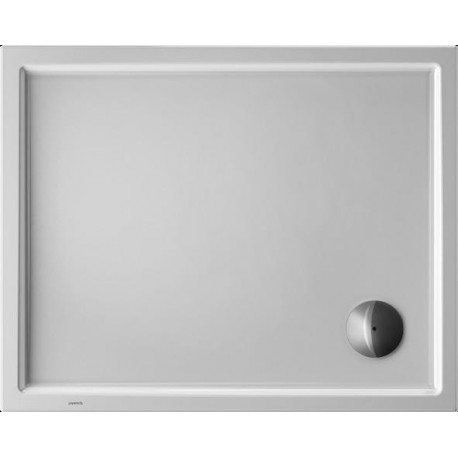 Receveur de douche rectangulaire STARCK SLIMLINE 1000x800x50mm blanc