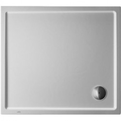 Receveur de douche rectangulaire STARCK SLIMLINEavec antidérapant 1000x900x50mm blanc