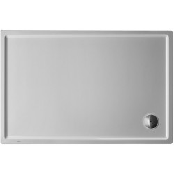 Receveur de douche rectangulaire STARCK SLIMLINEavec antidérapant 1200x800x55mm blanc