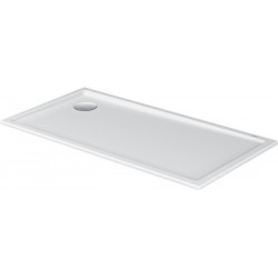 Receveur de douche rectangulaire STARCK SLIMLINE 1400x700x55mm blanc