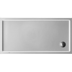 Receveur de douche rectangulaire STARCK SLIMLINEavec antidérapant 1400x700x55mm blanc