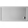 Receveur de douche rectangulaire STARCK SLIMLINEavec antidérapant 1400x750x55mm blanc