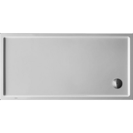Receveur de douche rectangulaire STARCK SLIMLINEavec antidérapant 1500x750x60mm blanc