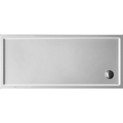 Receveur de douche rectangulaire STARCK SLIMLINE 1600x700x60mm blanc