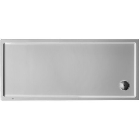 Receveur de douche rectangulaire STARCK SLIMLINEavec antidérapant 1600x900x60mm blanc