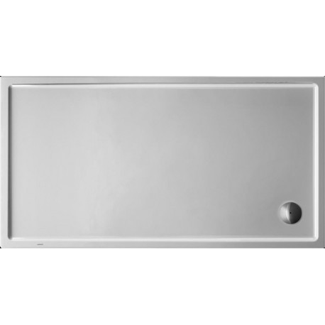 Receveur de douche rectangulaire STARCK SLIMLINEavec antidérapant 1700x900x60mm blanc
