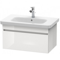 Meuble sous-vasque DURASTYLE 448x730x398mm blanciss matt/basalt mat