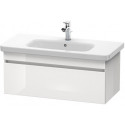 Meuble sous-vasque DURASTYLE 448x930x398mm basalt matt/blanc mat