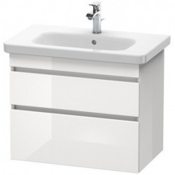Meuble sous-vasque DURASTYLE 448x730x610mm basalt matt/blanc mat