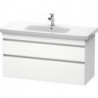 Meuble sous-vasque DURASTYLE 448x1130x610mm blanc mat