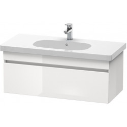 Meuble sous-vasque DURASTYLE 453x1000x398mm basalt matt/blanc mat