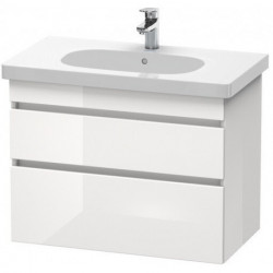 Meuble sous-vasque DURASTYLE 453x800x610mm blanciss matt/basalt mat