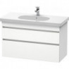 Meuble sous-vasque DURASTYLE 453x1000x610mm blanc mat