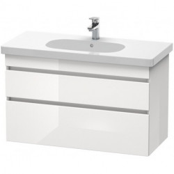 Meuble sous-vasque DURASTYLE 453x1000x610mm basalt matt/blanc mat