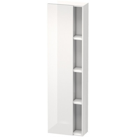 Armoire DURASTYLE 240x500x1800mm ouverture droite basalt mattt/blanc mat