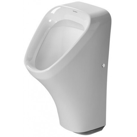 Urinoir électrique DURASTYLE 300x340mm batterie, entrée par l'arrière, sans mouche blanc