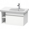Meuble sous-vasque DURASTYLE 448x730x398mm blanc mat