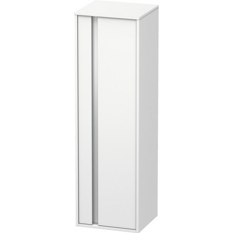 Armoire KETHO 360x400x1320mm ouverture droite blanc mat