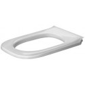 Anneau abattant WC D-CODE VITAL sans fermeture souple allongé 