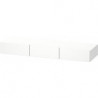 Etagère tiroirDURASTYLE 440x1500x150mm blanc mat