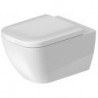 WC suspendu Happy D.2 540mm anthracite mat à fond creux, sans bride DURAVIT