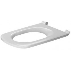 Anneau abattant WC DURASTYLE VITAL sans fermeture souple allongé 