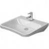 Lavabo Duravit DURASTYLE VITAL MED sans trop pleinavec plage de robinettrie 650x570mm sans trou de robinetterie blanc