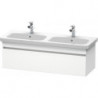 Meuble sous-vasque DURASTYLE 448x1230x398mm blanc mat