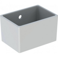 Vasque en plâtre Geberit blanc partie inférieure 160x360mm