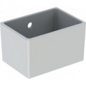 Vasque en plâtre Geberit blanc partie inférieure 160x360mm