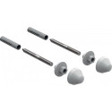 Kit de fixation pour urinoir Geberit avec capuchons en plastique blanc