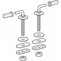Charnière Geberit INOX COURREGES adaptable à 572166