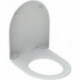 Abattant WC Geberit Renova, antibactérien, fermeture standard, fixation par le bas, Blanc