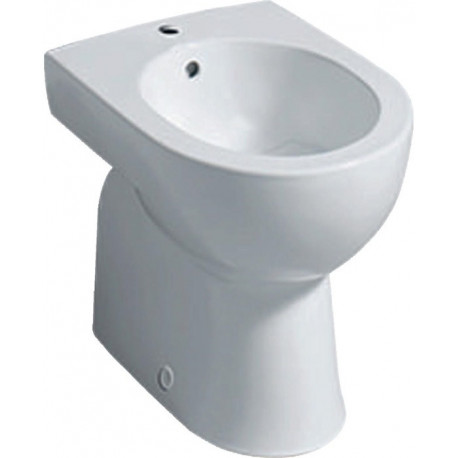 Bidet au sol Geberit RENOVA f mitigeur monotrou blanc