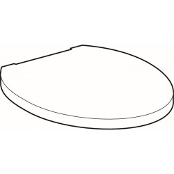 Abattant WC CLEO adaptable sur WC 205900 blanc GEBERIT