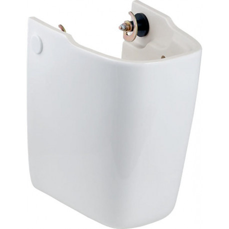 Cache-siphon Geberit Renova Plan pour lave-mains: Blanc