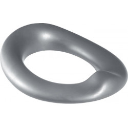 Anneau de siège de toilette Geberit bébé gris