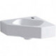 Lave-mains d'angle iCon pied longueur 330 mm blanc GEBERIT