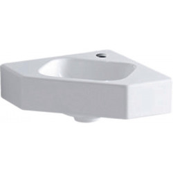 Lave-mains d'angle iCon pied longueur 330 mm blanc GEBERIT